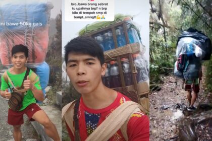 Netizen Luah Simpati Malim Gunung Hanya Dapat RM5 Per Kilo Pikul Barang Naik Gunung Kinabalu