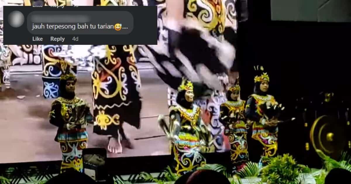 Langsung Tak Sama! Netizen Kecam Persembahan Kononnya Tarian Dayak Kenyah