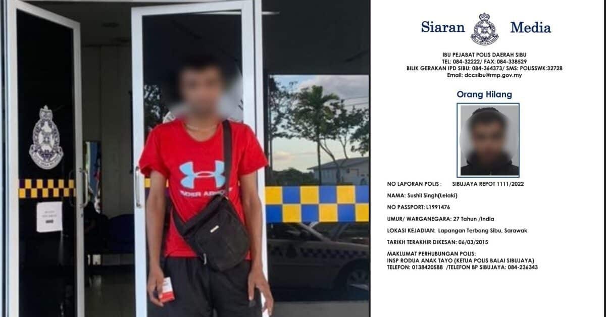 Lelaki Disangka Hilang 7 Tahun Lalu, Rupanya Sudah Berumah Tangga Dengan Warga Tempatan Di Sibu