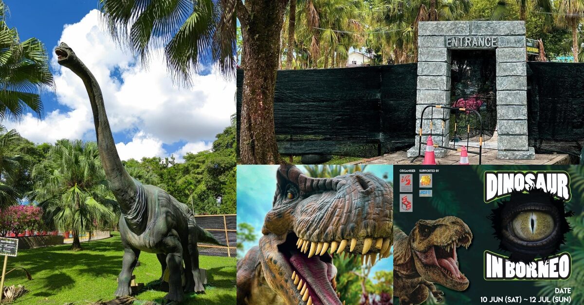 Nampak Real! Inilah Peluang Untuk Lihat T-Rex Depan Mata, Pameran Dinosaur Bakal Diadakan Di Kuching