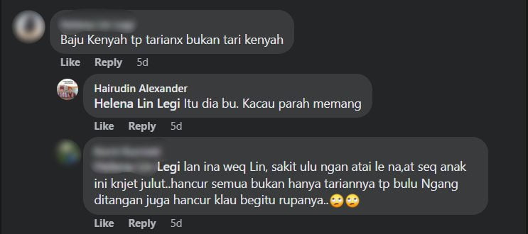 Langsung Tak Sama! Netizen Kecam Persembahan Kononnya Tarian Dayak Kenyah