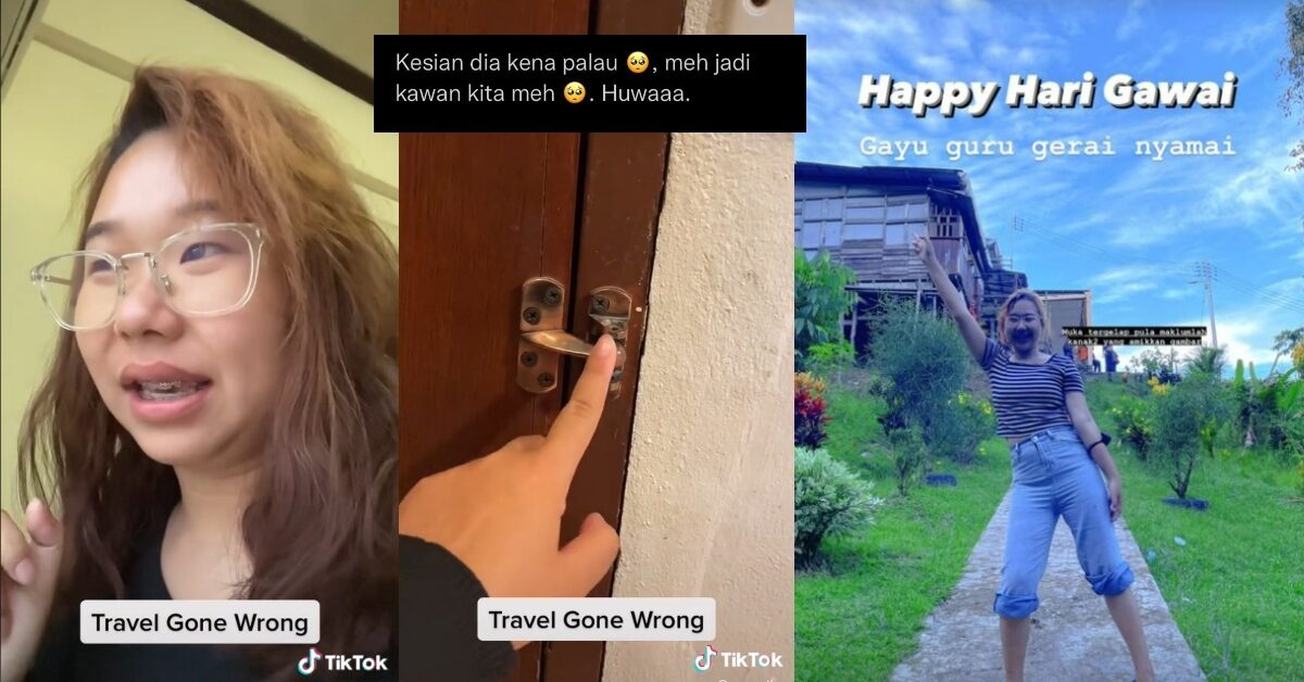 Semangat Nak Teroka Budaya Sarawak, Gadis Ini Kecewa 'Dipalau' Kawan Bila Tiba Di Kapit