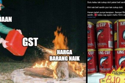 'Sudahla Barang Mahal, Mahu GST Pula', Netizen Bengang Kerajaan Mula Pertimbang Kembalikan GST