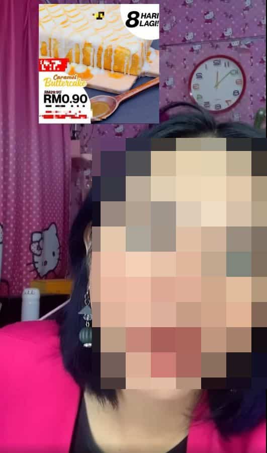 Tak Puas Hati Dengan Peniaga Jual Kek 90 Sen, 'Influencer' Sarawak Ini Ditegur Netizen