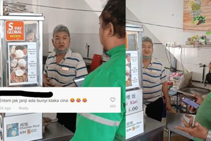 Yakin Cakap Cina Walaupun Pelik, Netizen Terhibur Dengan Grab Rider Dari Sarawak Ini