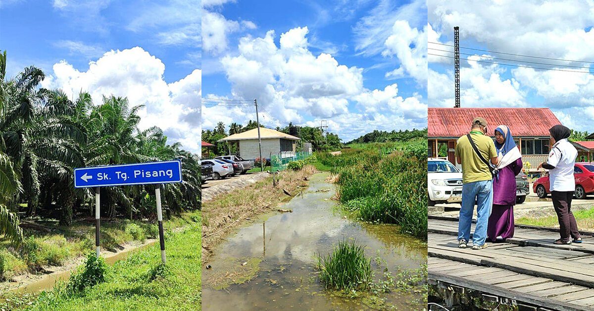 Ternampak Buaya Di SK Tanjung Pisang Di Kota Samarahan, SFC Menasihatkan Untuk Berhati-Hati