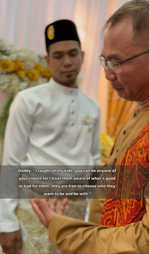 Tular Detik Sebak Bapa Mertua Iban Beri Pesanan Atas Pelamin Meski Kini Berbeza Agama