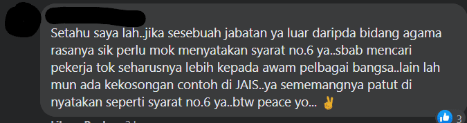 'Penyu Pun Kena Azan Ke?' - Lelaki Ini Pertikai Syarat Aneh Jawatan Kerani Di Kuching