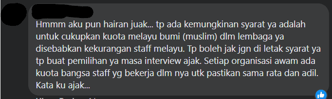 'Penyu Pun Kena Azan Ke?' - Lelaki Ini Pertikai Syarat Aneh Jawatan Kerani Di Kuching