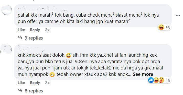 Tak Puas Hati Dengan Peniaga Jual Kek 90 Sen, 'Influencer' Sarawak Ini Ditegur Netizen