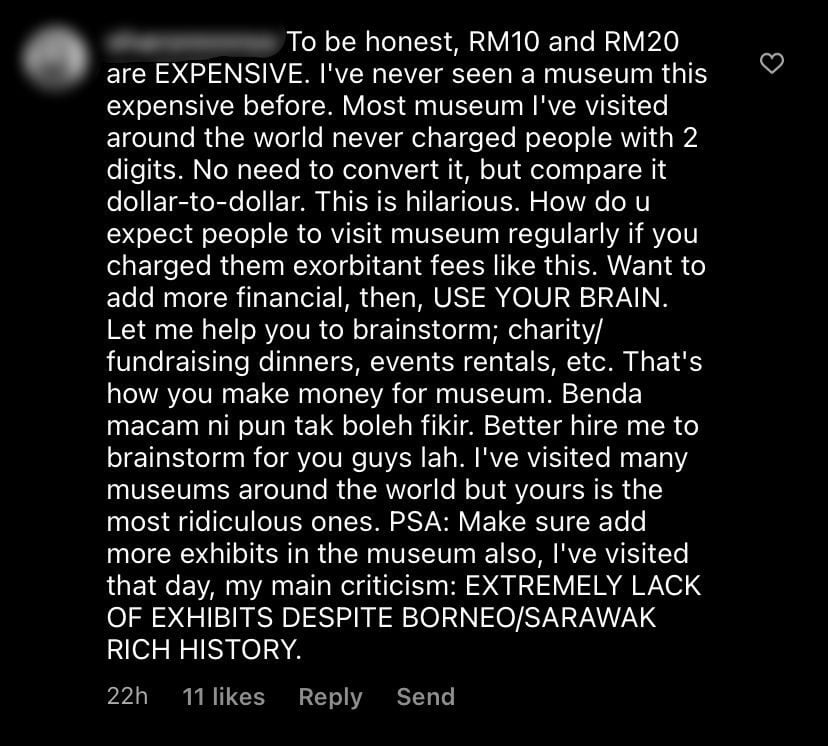 'Saya Tidak Pernah Melihat Muzium Semahal Ini'- Netizen Ujar Tiket Borneo Cultures Museum Mahal