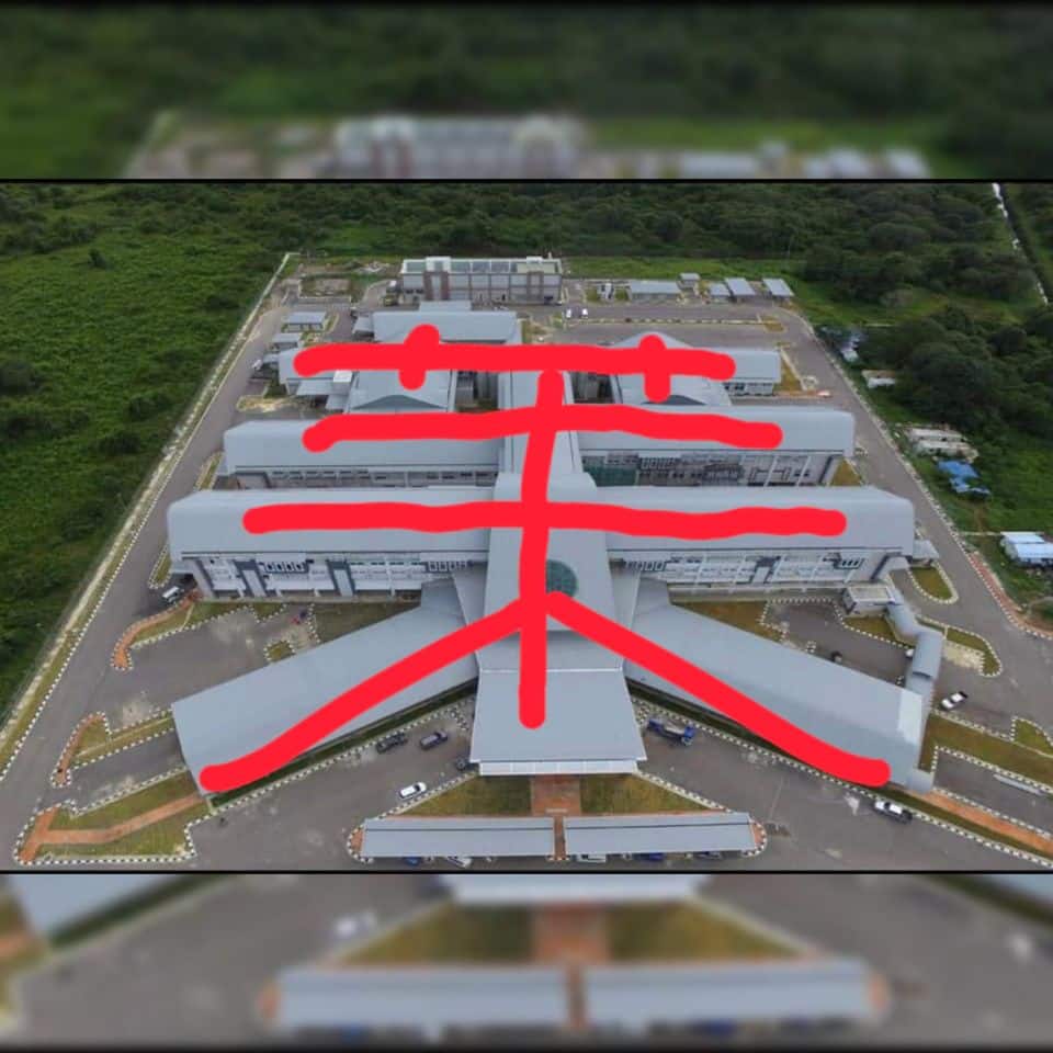 Lelaki Ini Rungkai Makna Indah Di Sebalik Bangunan Hospital Sri Aman II Yang Persis Karakter Cina