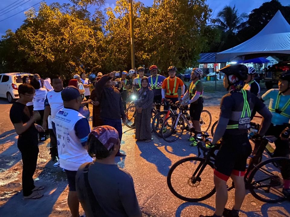 'Cycle For Cancer' Kayuhan Basikal Dari Sabah Ke Sarawak