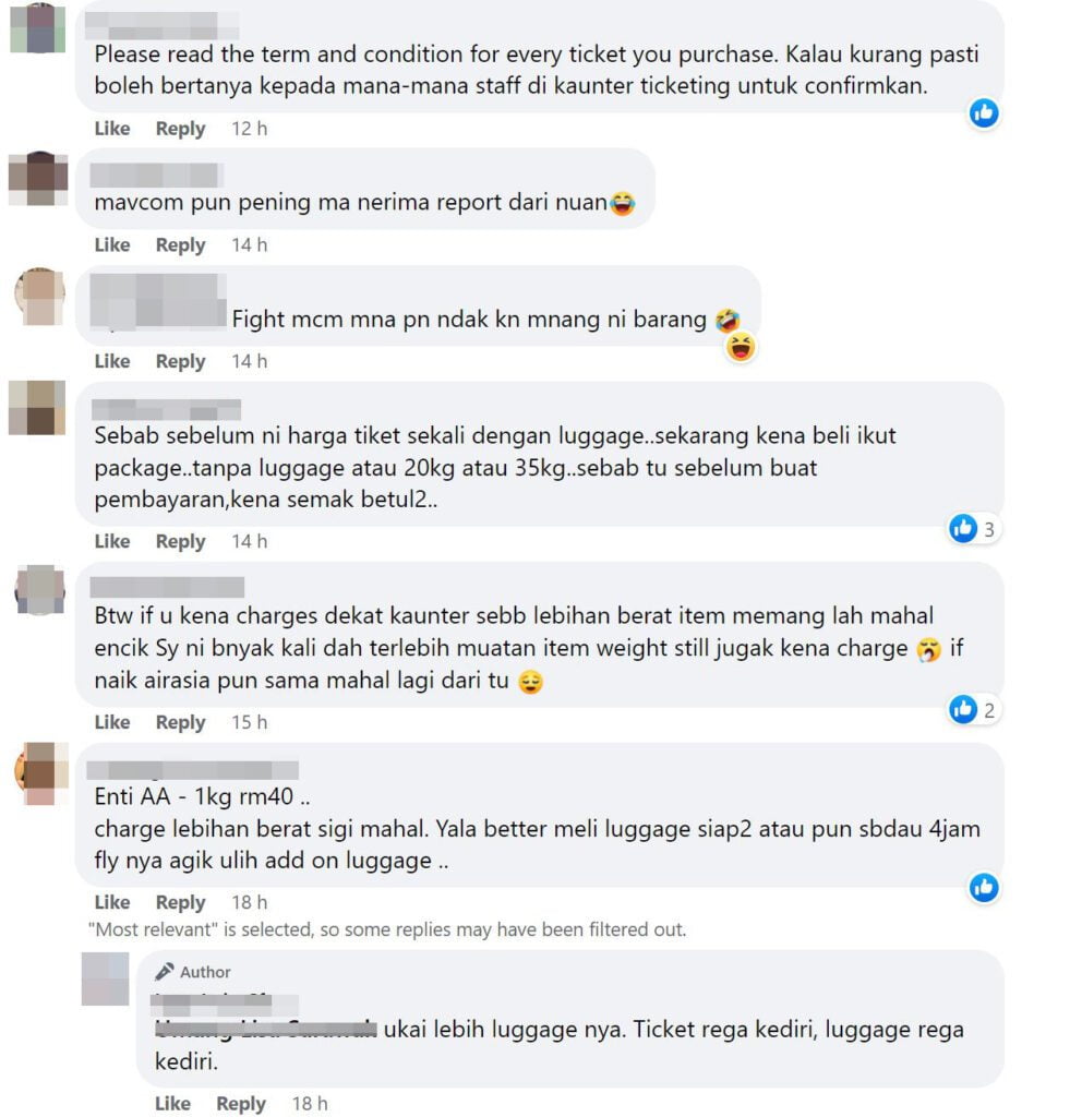 Lapor Polis Kerana MAS Cas Bagasinya Hingga RM560, Lelaki Ini Kena 'Sound' Balik Netizen