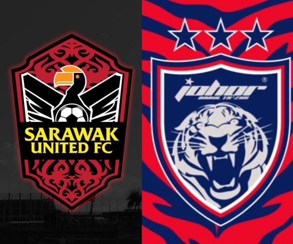 Pertembungan Epik Sarawak United vs JDT, Tiket Fizikal Di Stadium Negeri Sarawak Dijual Esok