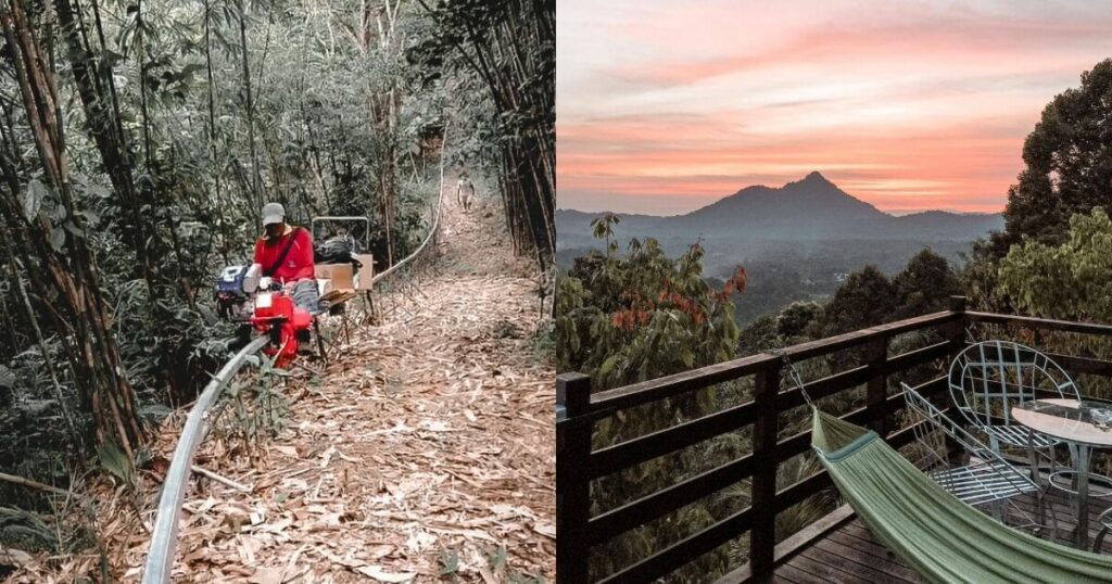Mendung Escape Bau Tawar Penginapan Yang 'Cool' Atas Langit Ditemani Kabus Dan Bintang