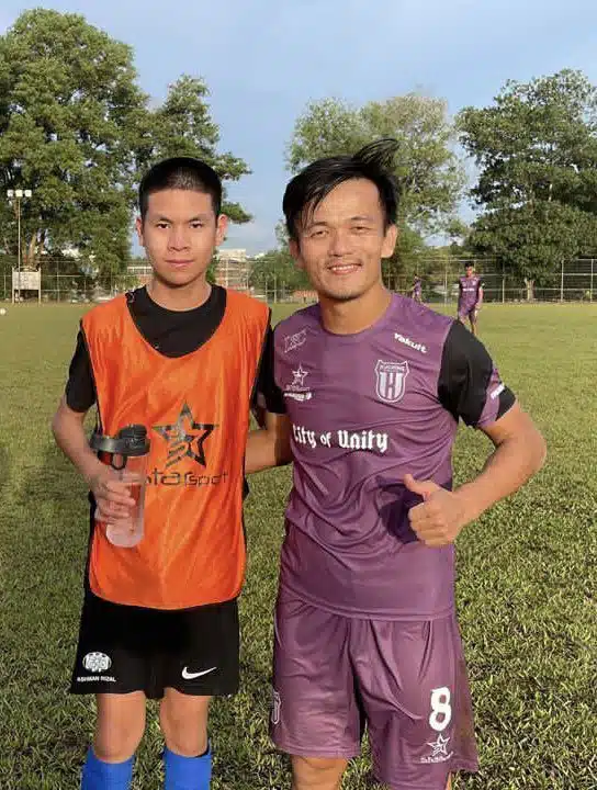 Kenali Ashman Rizal, Pemain Bola Sepak Sarawak Yang Kini Berkelana Di Eropah