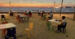 Iftitah Restoran Tawar Konsep Makan Sambil Nikmati Sunset Tepi Pantai Di Belawai