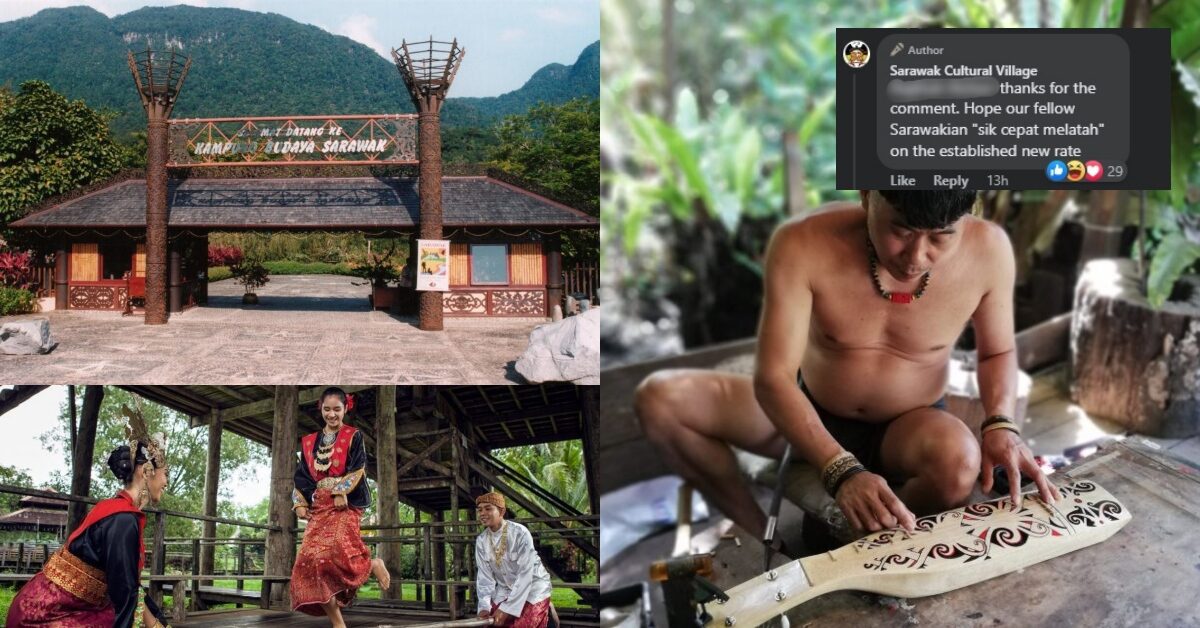 Info Tidak Lengkap, Harga Tiket Masuk Sarawak Cultural Village Ini Jadi Bualan Netizen