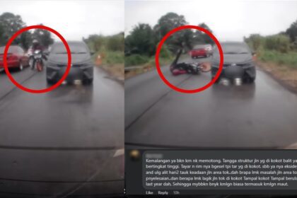 Jalan Hanya Siap Setengah, Penduduk Asajaya Bimbang Kemalangan Kerap Berlaku