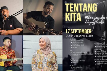 Jom Sendu Bersama, Konsert Tentang Kita Ini Bakal Diadakan Bulan September Ini