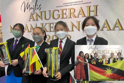 Kategori Pasukan Inggeris, 4 Pelajar Sarawak Ini Mendapat Anugerah Kebangsaan NILAM 2022