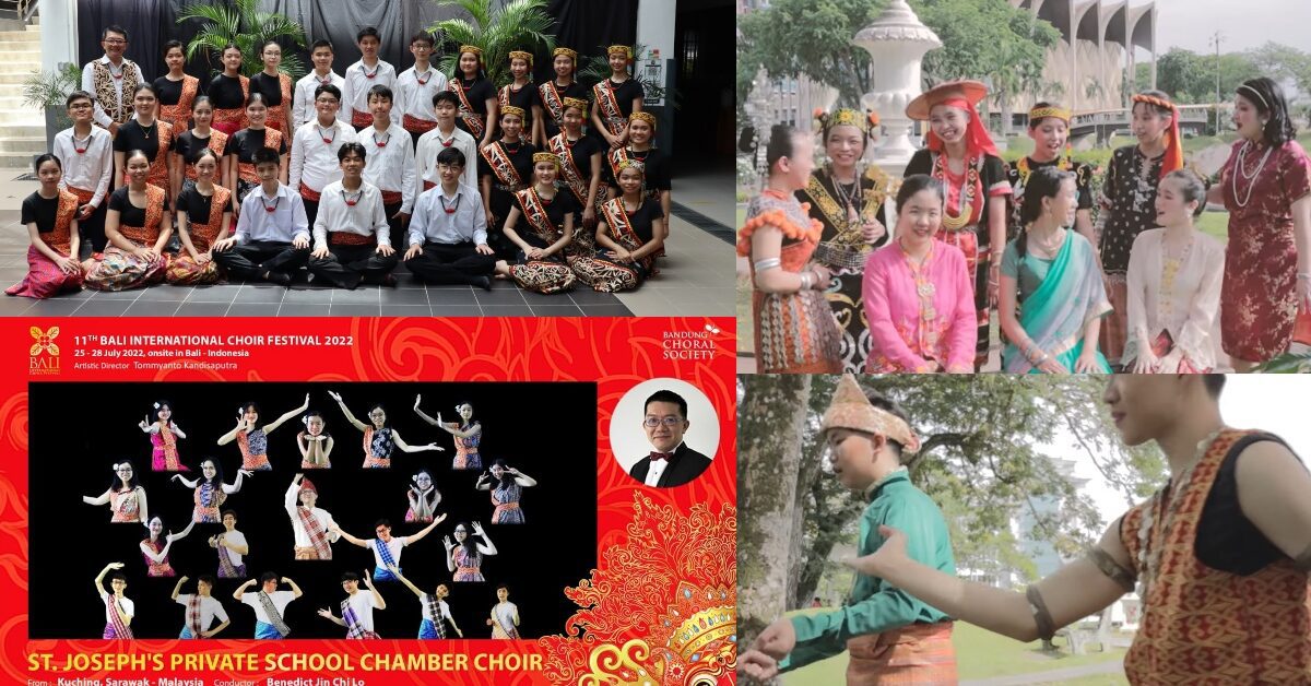 Persembahan Koir Secara Maya, Sekolah Menengah Swasta St Joseph Merangkul Anugerah Emas Di BICF