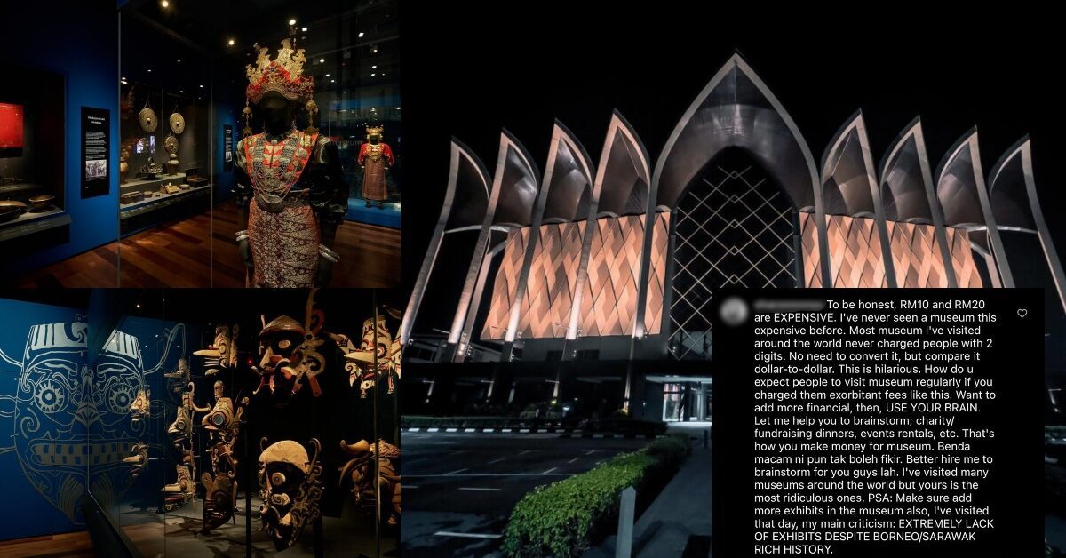 'Saya Tidak Pernah Melihat Muzium Semahal Ini'- Netizen Ujar Tiket Borneo Cultures Museum Mahal