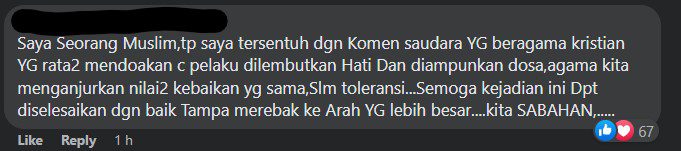 Patung Dan Salib Di Gereja Keningau Dirosakkan Orang, Komen Netizen Kristian Pula Tarik Perhatian