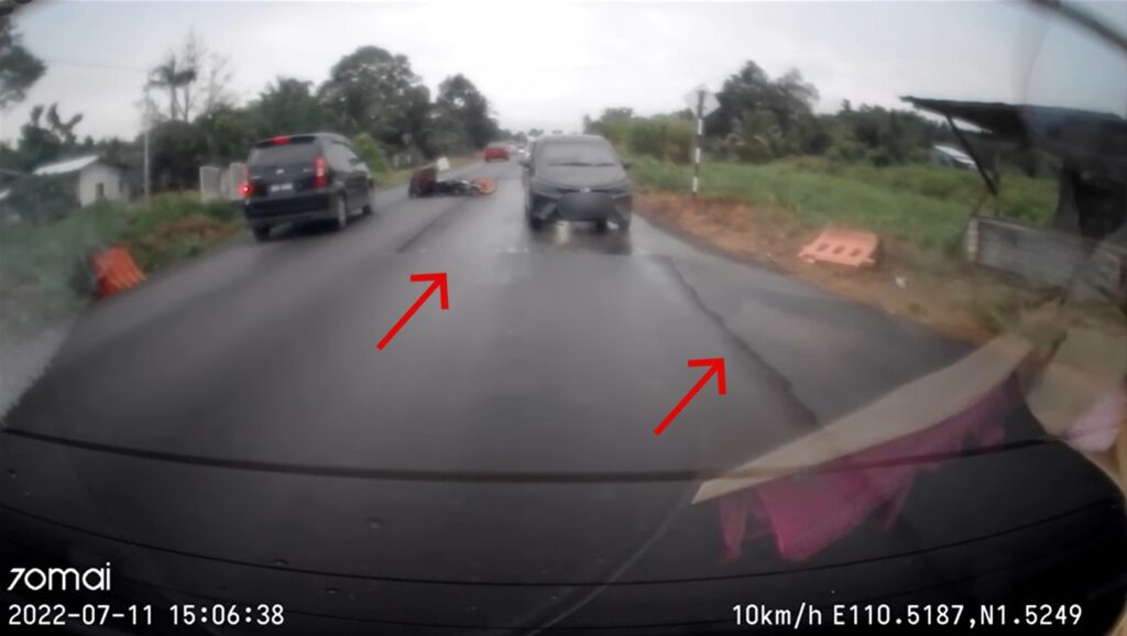 Jalan Hanya Siap Setengah, Penduduk Asajaya Bimbang Kemalangan Kerap Berlaku