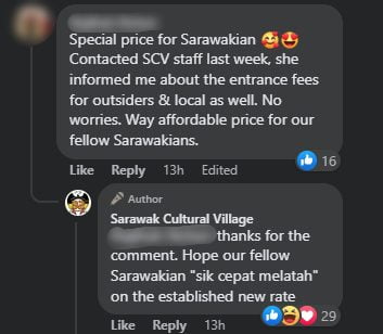 Info Tidak Lengkap, Harga Tiket Masuk Sarawak Cultural Village Ini Jadi Bualan Netizen