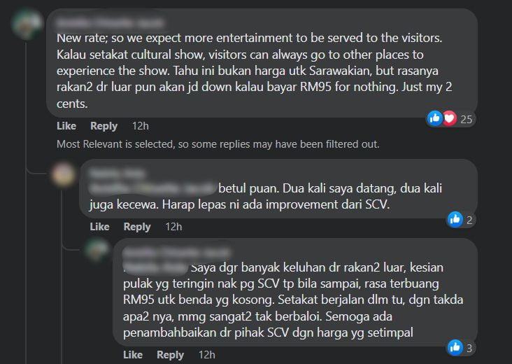 Info Tidak Lengkap, Harga Tiket Masuk Sarawak Cultural Village Ini Jadi Bualan Netizen