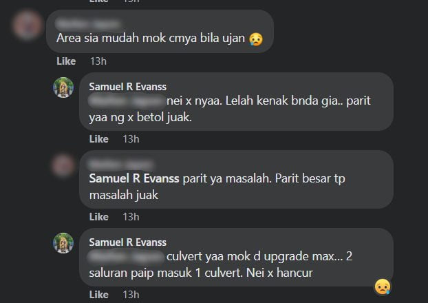 Sistem Perparitan Kecil Punca Kerap Banjir, Penduduk Muara Tuang Park Luah Rasa Kecewa