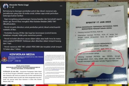 Tular Isu Tidak Benarkan Isi Minyak Dalam Tong, Ini Rupanya Penjelasan KPDNHEP