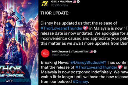 Filem 'Thor: Love And Thunder' Ditangguhkan Sekali Lagi, Tarikh Tayangan Baru Tidak Ditetapkan