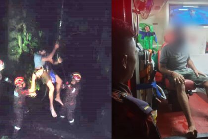Seorang Paraglider Di Sabah Berjaya Diselamatkan Selepas Tersangkut Di Atas Pokok Hampir 10 Jam