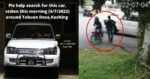 Mencuri Di Siang Hari, Dua Lelaki Berjaya Dirakam Larikan Kereta Toyota Prado Di Kuching