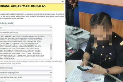 Lelaki Ini Enggan Dilayan Pegawai JPJ Di Kota Kinabalu Atas Alasan Dokumen Terlalu Banyak