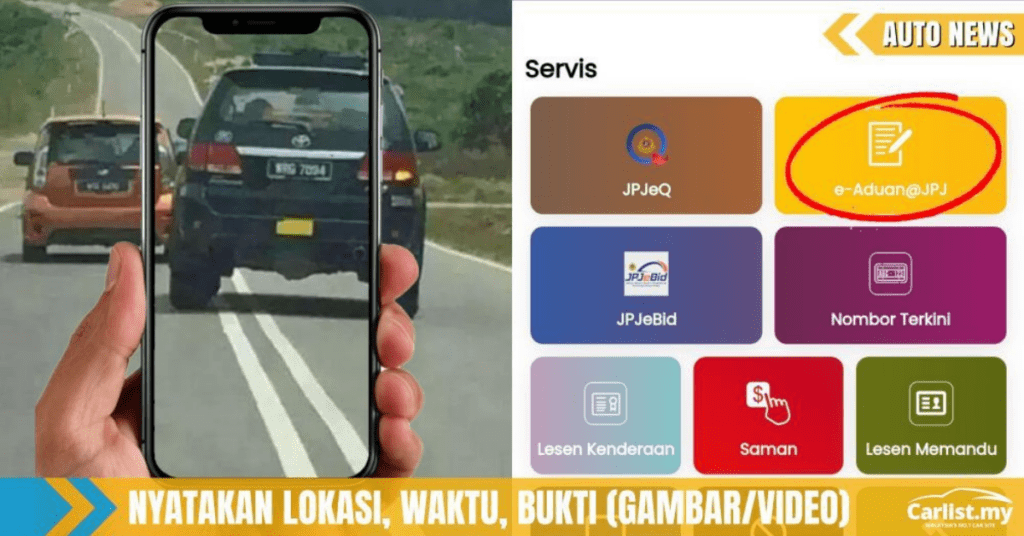 JPJ Bercadang Beri Ganjaran Untuk Orang Ramai Yang Melaporkan Kesalahan Lalu Lintas
