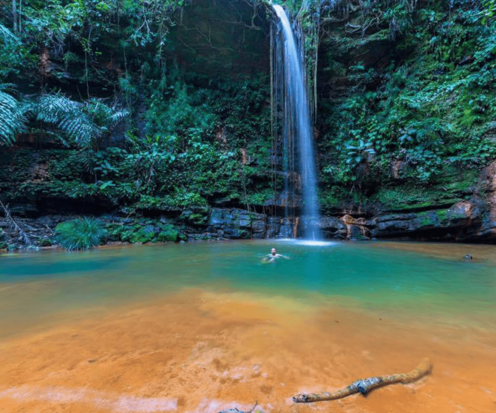 'Hidden Gems' Blue Pool Di Tengkorong Waterfall, Port Wajib Singgah di Miri