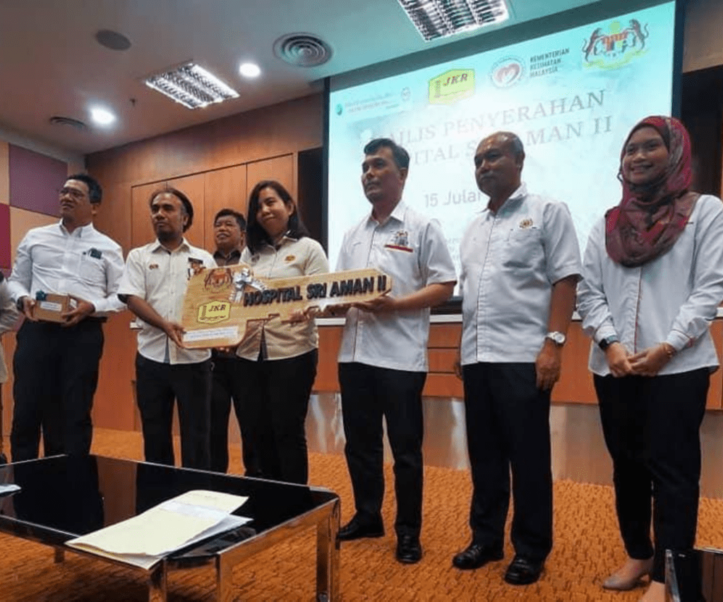 Lelaki Ini Rungkai Makna Indah Di Sebalik Bangunan Hospital Sri Aman II Yang Persis Karakter Cina