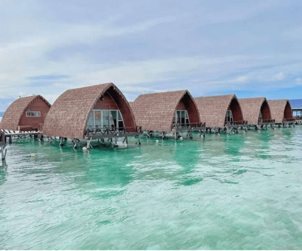Crystal Resort Semporna Tawar Percutian Berpatutan Berkonsepkan Maldives