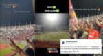 [VIDEO] 'Terbaik La!' Penyokong JDT Dan Sarawak Saling Berbalas Nyanyi Terima Kasih