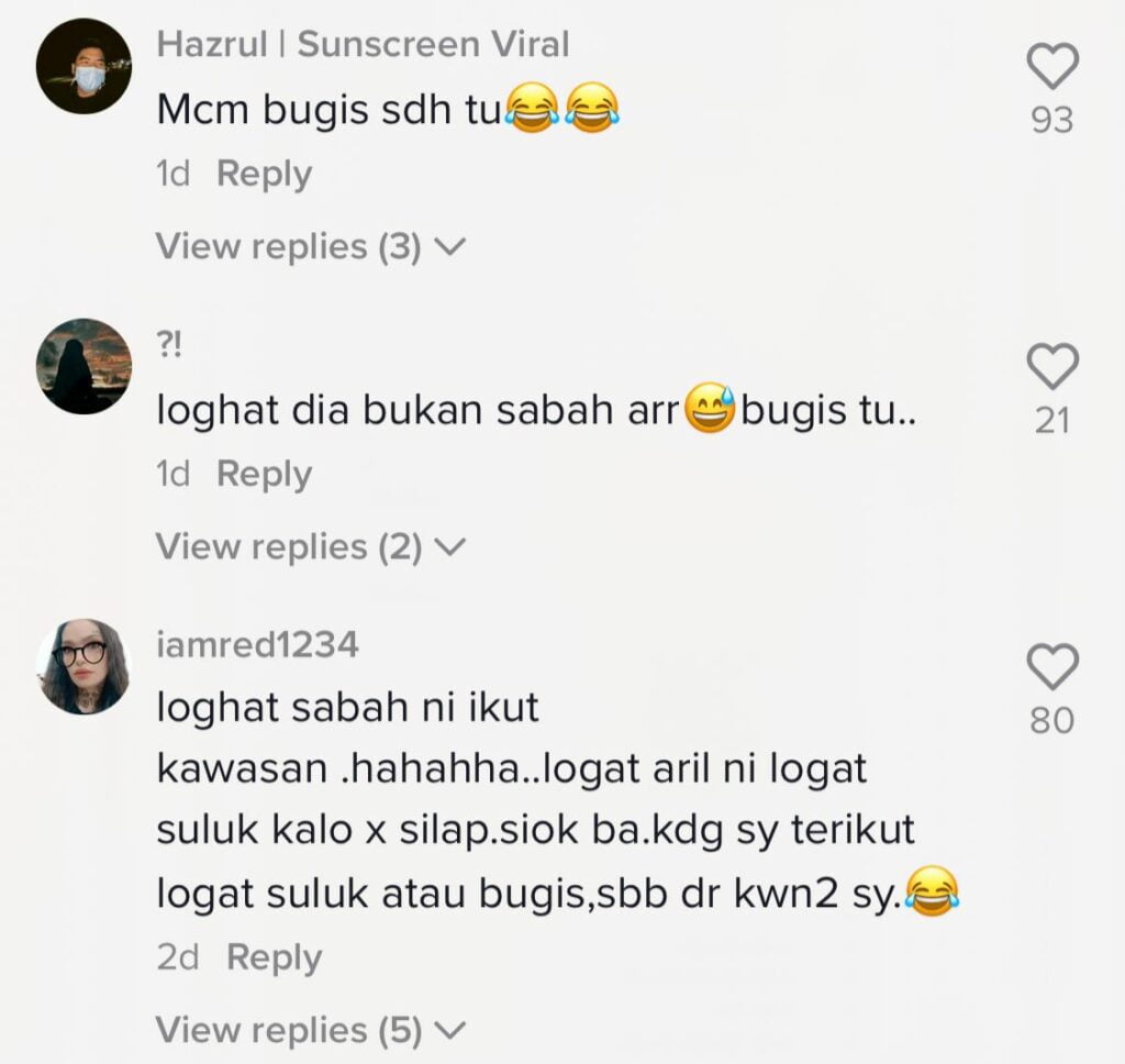 'Itu bukan Sabah, Itu Loghat Bugis' Netizen Terhibur Lihat Aeril Zafrel Cakap Sabah