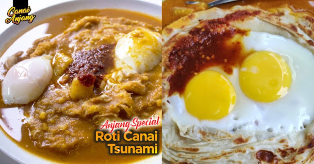 Port Sarapan Popular Di Satok, Jom Cuba Roti Canai Tsunami Di Canai Anjang