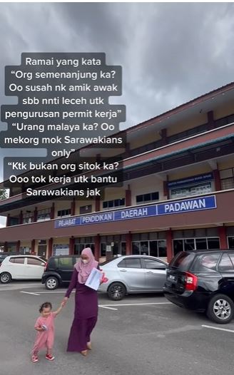Siap Bawa Anak Sekali, Wanita Selangor Ini Akui Sukar Mencari Pekerjaan Di Sarawak