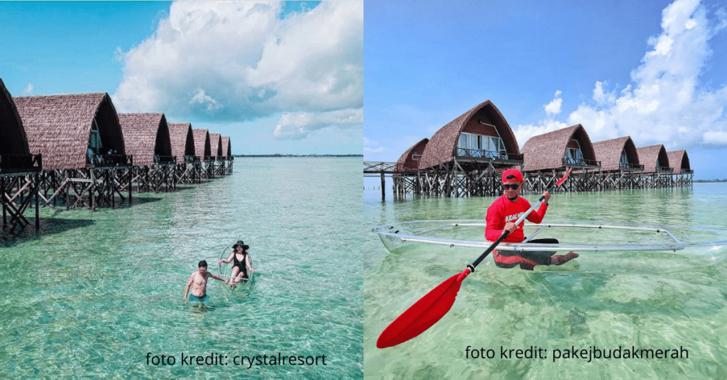 Crystal Resort Semporna Tawar Percutian Berpatutan Berkonsepkan Maldives