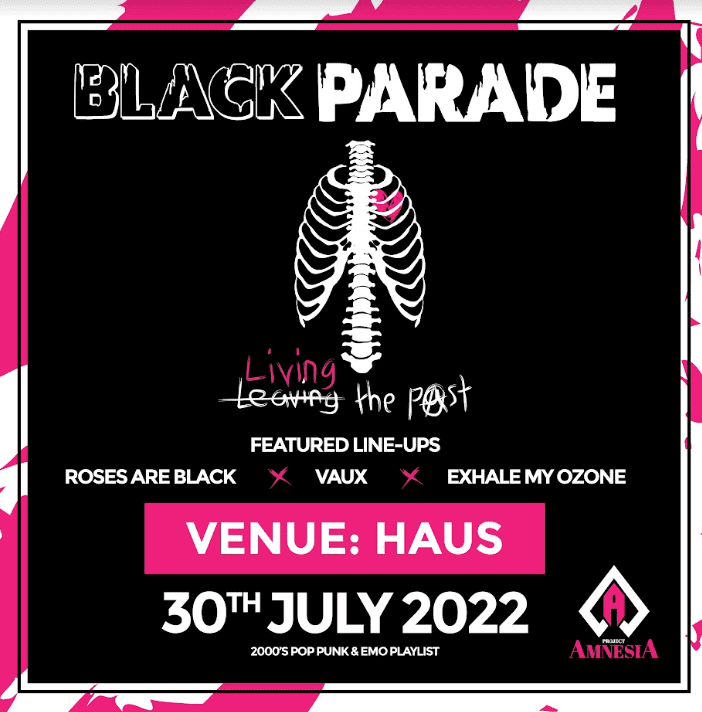 Ingin Nak 'KLMJ' Muzik Emo Dan Pop Punk? Jom Meriahkan Gig 'Black Parade' 30 Julai Ini!