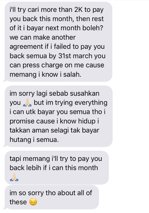 Acah Terdesak Sebab Ah Long, Gadis Sabah Ini 'Scam' Orang Ramai Untuk Pinjam Wang Beribu