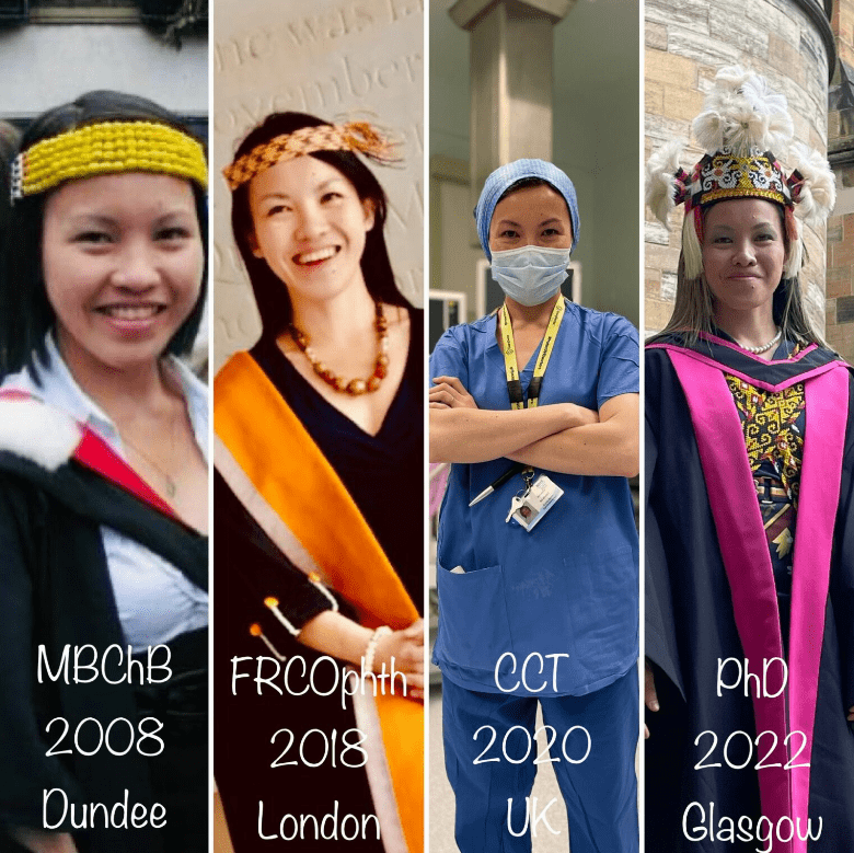 Graduasi PhD Di Scotland, Busana Lengkap Orang Ulu Dr. Kaleena Tarik Perhatian